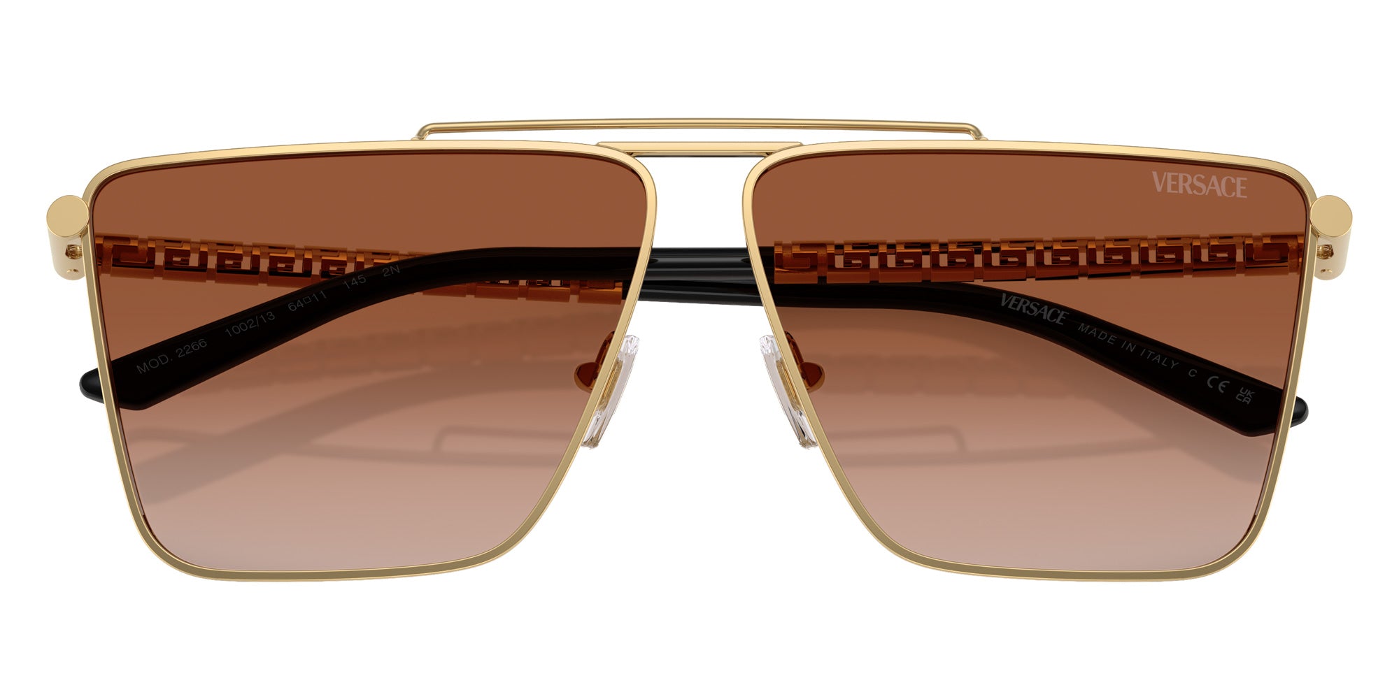 Versace VE2266 100213 64 - Gold / Brown Gradient #id:ve2266100213_s:102120