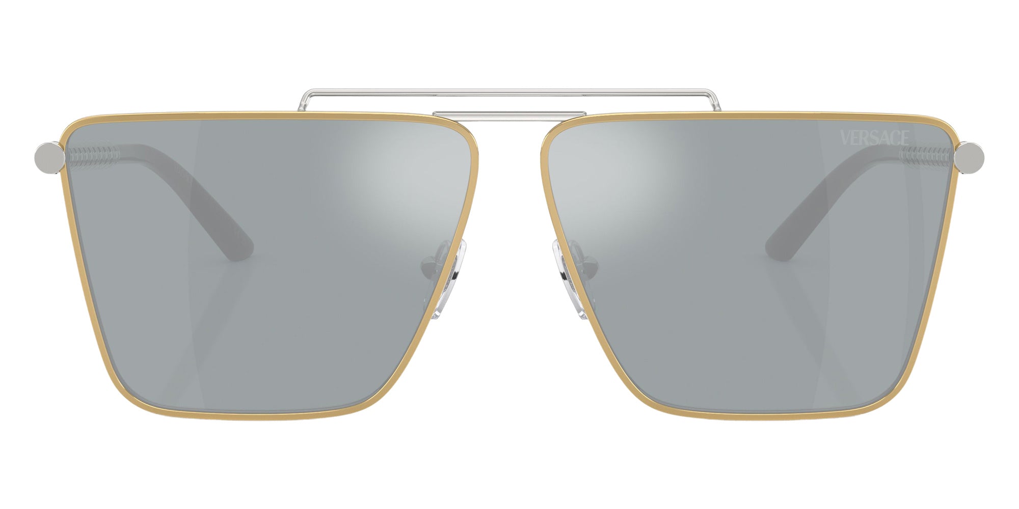 VERSACE VE2266 15141U 64 - Gold/Silver / Blue Mirrored Silver #id:ve226615141u_s:100100