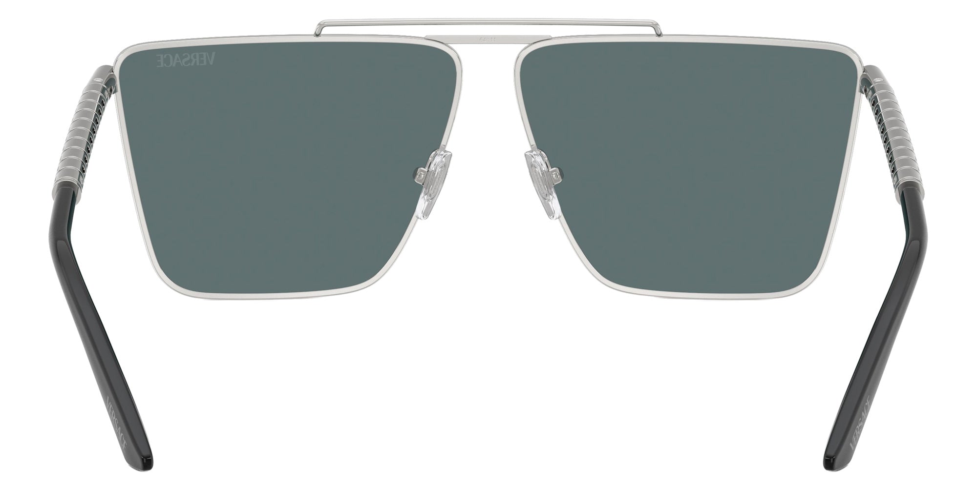 VERSACE VE2266 15141U 64 - Gold/Silver / Blue Mirrored Silver #id:ve226615141u_s:100115