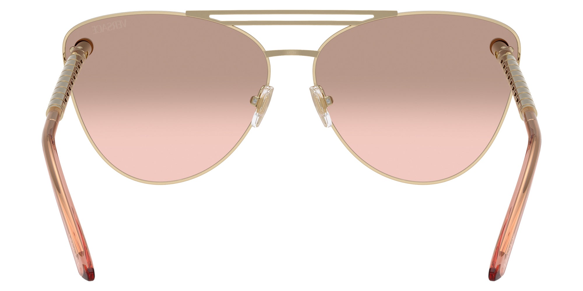 Versace VE2267 12527E 64 - Pale Gold / Light Pink Mirrored Silver #id:ve226712527e_s:100115