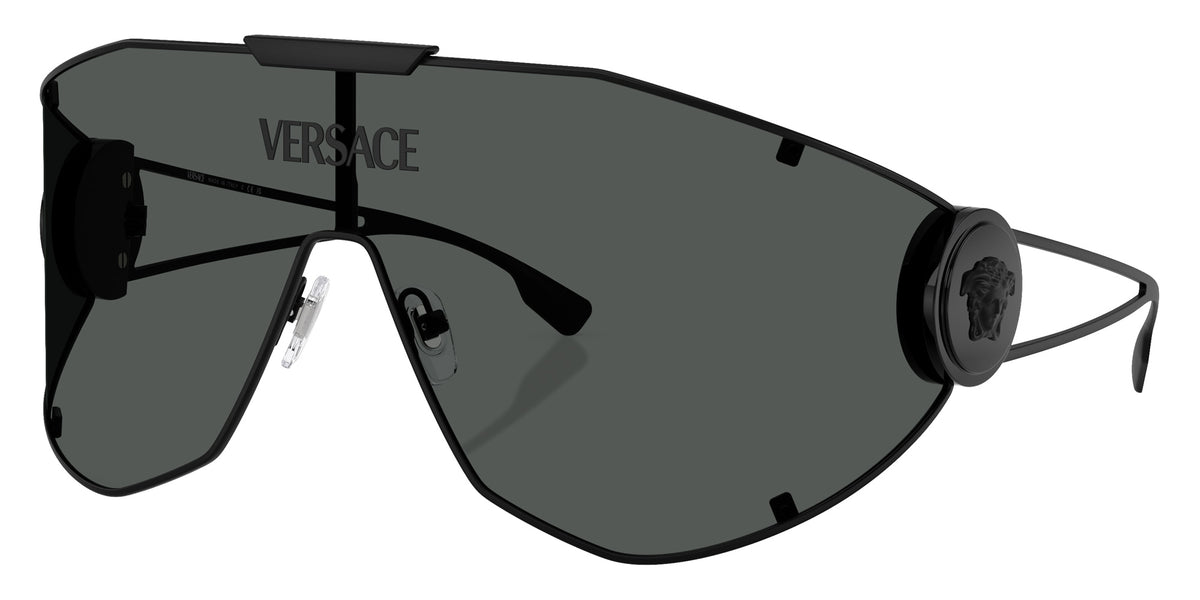 VERSACE VE2268 143387 142 - Matte Black / Dark Gray #id:ve2268143387_s:100105