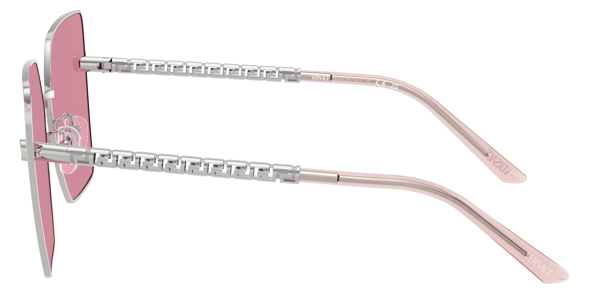 Versace VE2270D 10007V 63 - Silver / Pink Mirrored White #id:ve2270d10007v_s:100110