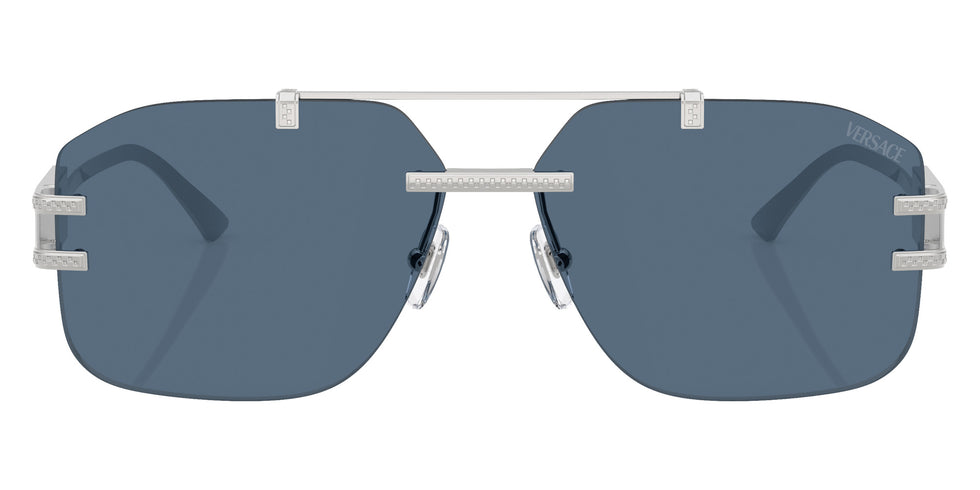 Versace VE2275 100080 60 - Silver / Blue #id:ve2275100080_s:100100