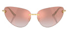 VERSACE VE2281 10026F 64 - Gold / Pink Gradient Pink Mirrored