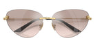 Versace VE2281 10028Z 64 - Gold / Light Brown Mirrored Silver #id:ve228110028z_s:100120