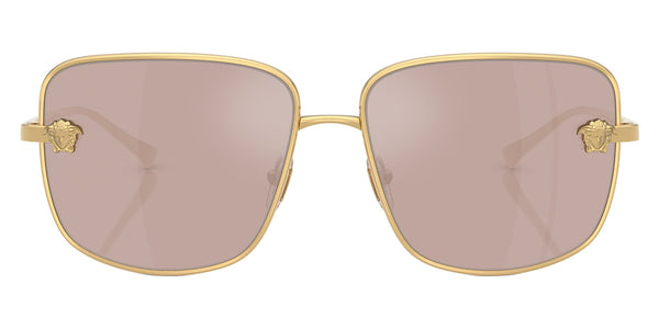 Gold / Light Pink Mirrored Silver / 59-15-140