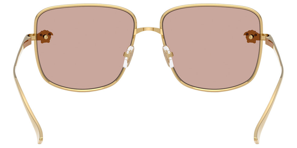 VERSACE VE2282 1002/5 59 - Gold / Light Pink Mirrored Silver