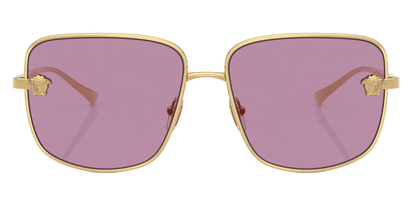 Gold / Dark Violet Mirrored Silver Int / 59-15-140