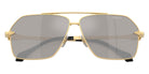 Versace VE2284 10026G 63 - Gold / Light Gray Mirrored Silver #id:ve228410026g_s:102120