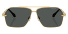 VERSACE VE2284 100287 63 - Gold / Dark Gray