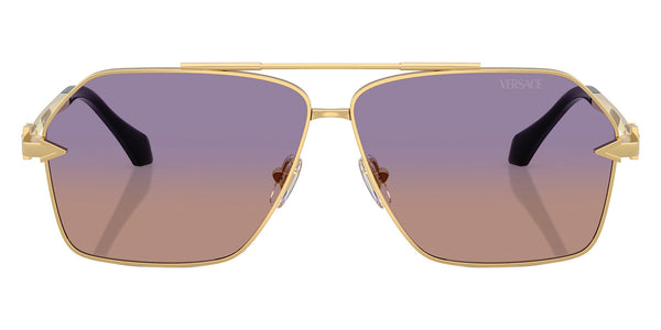 Gold / Clear Fifty Gradient Orange Violet / 63-10-140