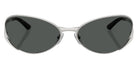 VERSACE VE2285 100087 64 - Silver / Dark Gray