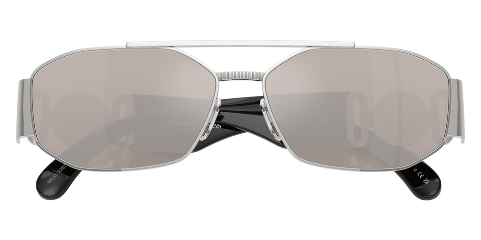 Versace VE2287 1000AP 58 - Silver / Clear Mirrored Real Platinum #id:ve22871000ap_s:100120