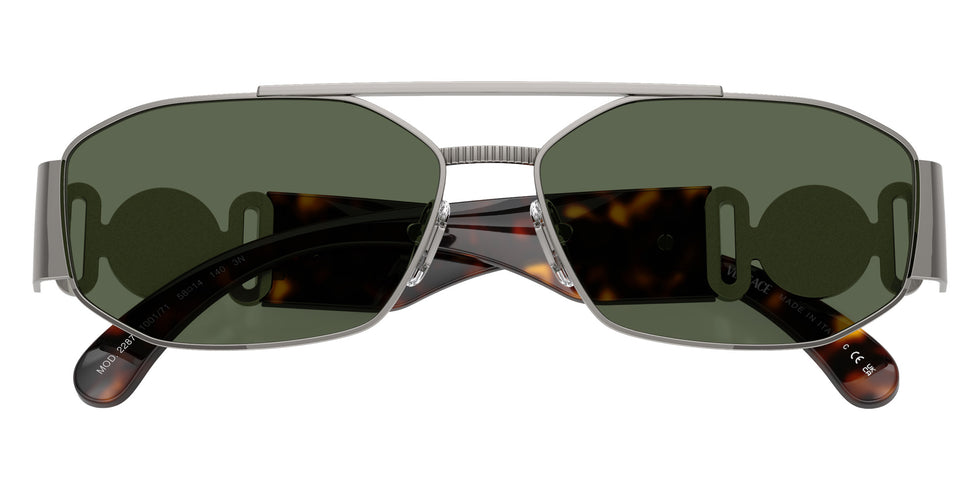 Versace VE2287 100171 58 - Gunmetal / Dark Green #id:ve2287100171_s:102120