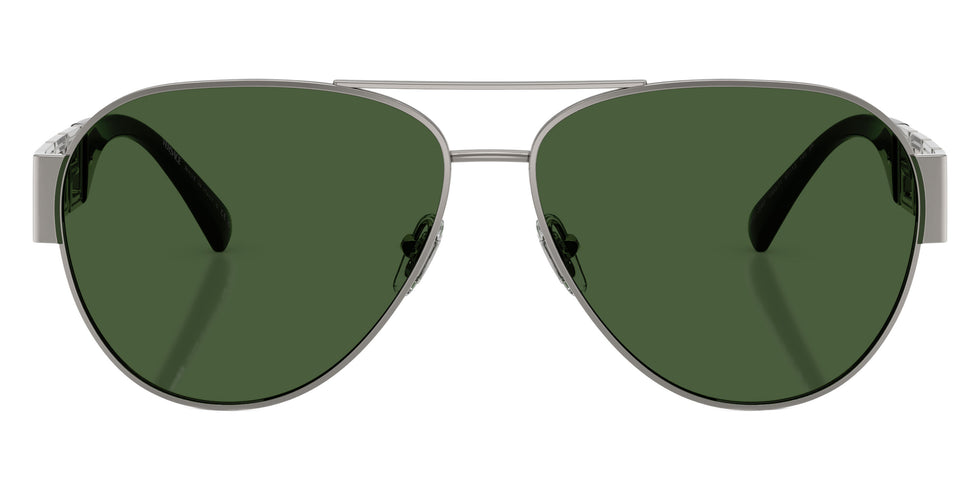 VERSACE VE2289 100071 61 - Gunmetal / Dark Green