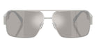VERSACE VE2290 10016G 61 - Silver / Light Gray Mirrored Silver 80