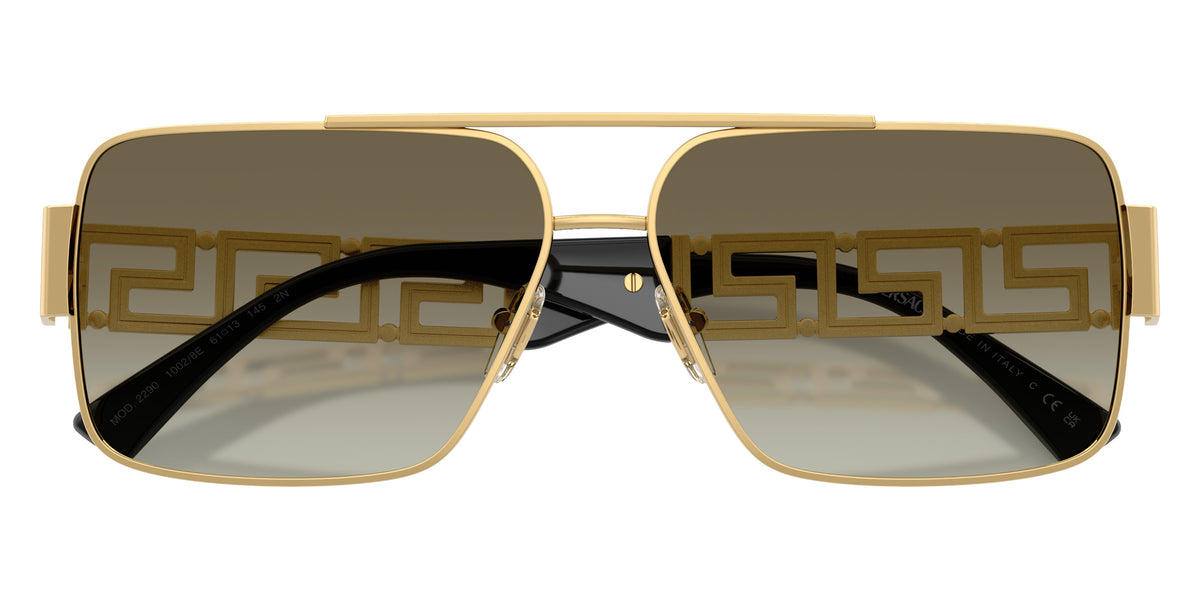 VERSACE VE2290 10028E 61 - Gold / Green Gradient #id:ve229010028e_s:100120