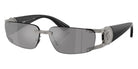 VERSACE VE2291 10006G 59 - Gunmetal / Dark Gray Mirrored Silver