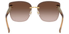 Versace VE2292B 100213 64 - Gold / Light Brown Dark Brown Gradient #id:ve2292b100213_s:100115