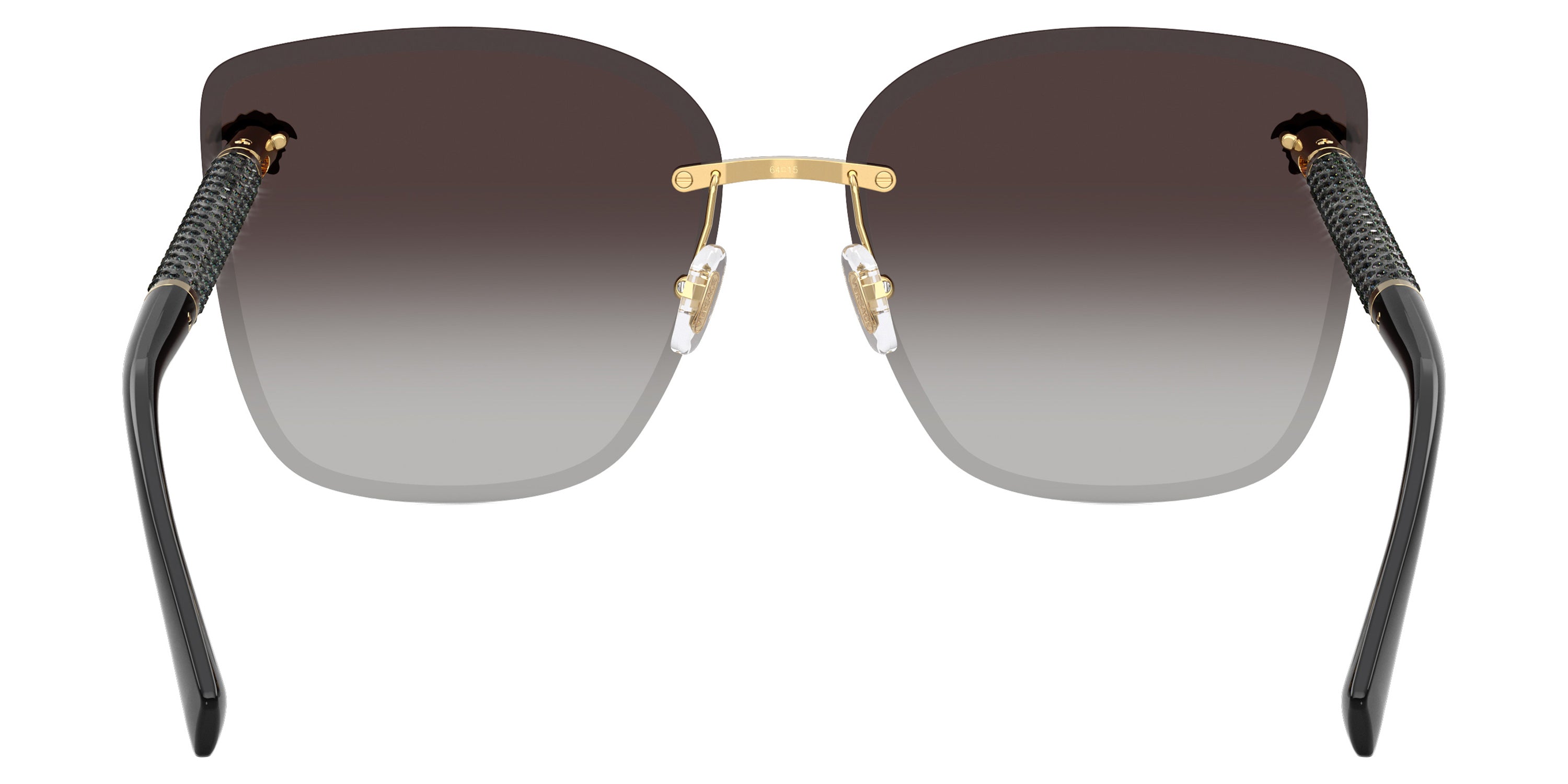 VERSACE VE2292B 10028G 64 - Gold / Gray Gradient