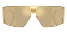 VERSACE VE2305K K00303 61 - Gold Plated / Clear Mirrored Real Yellow Gold #id:ve2305kk00303_s:100100