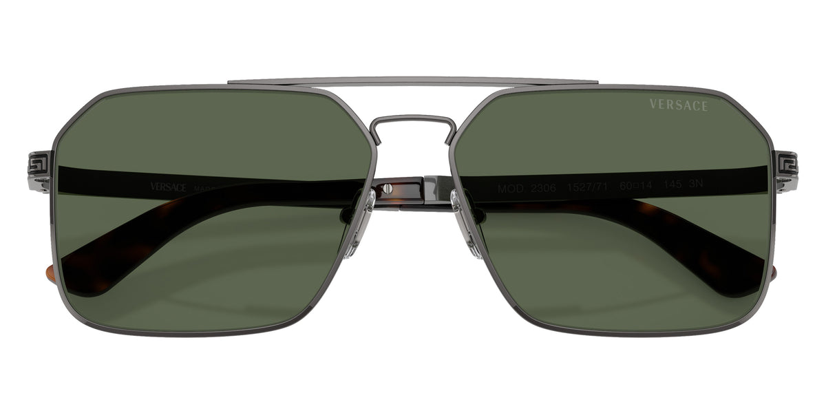 VERSACE VE2306 152771 60 - Gunmetal Versace / Dark Green #id:ve2306152771_s:106120