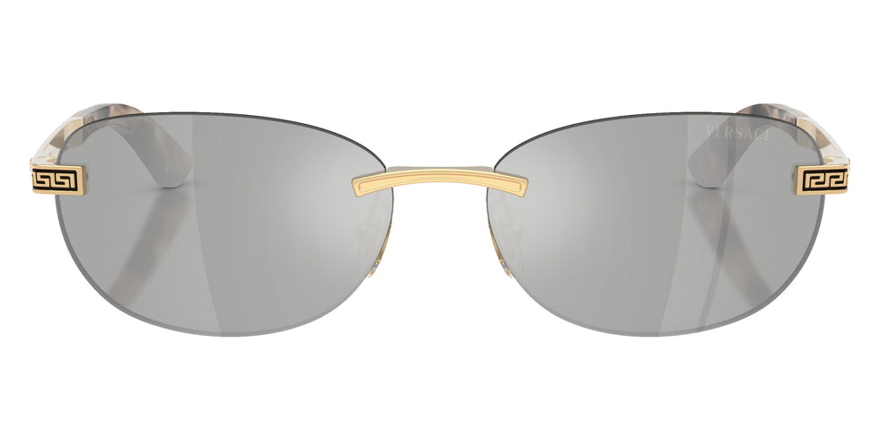 VERSACE VE2307 15238V 56 - Gold Versace / Clear Mirrored Silver #id:ve230715238v_s:106100