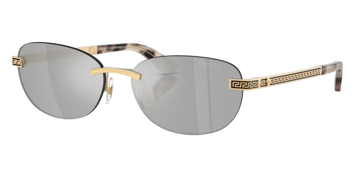 VERSACE VE2307 15238V 56 - Gold Versace / Clear Mirrored Silver #id:ve230715238v_s:106105