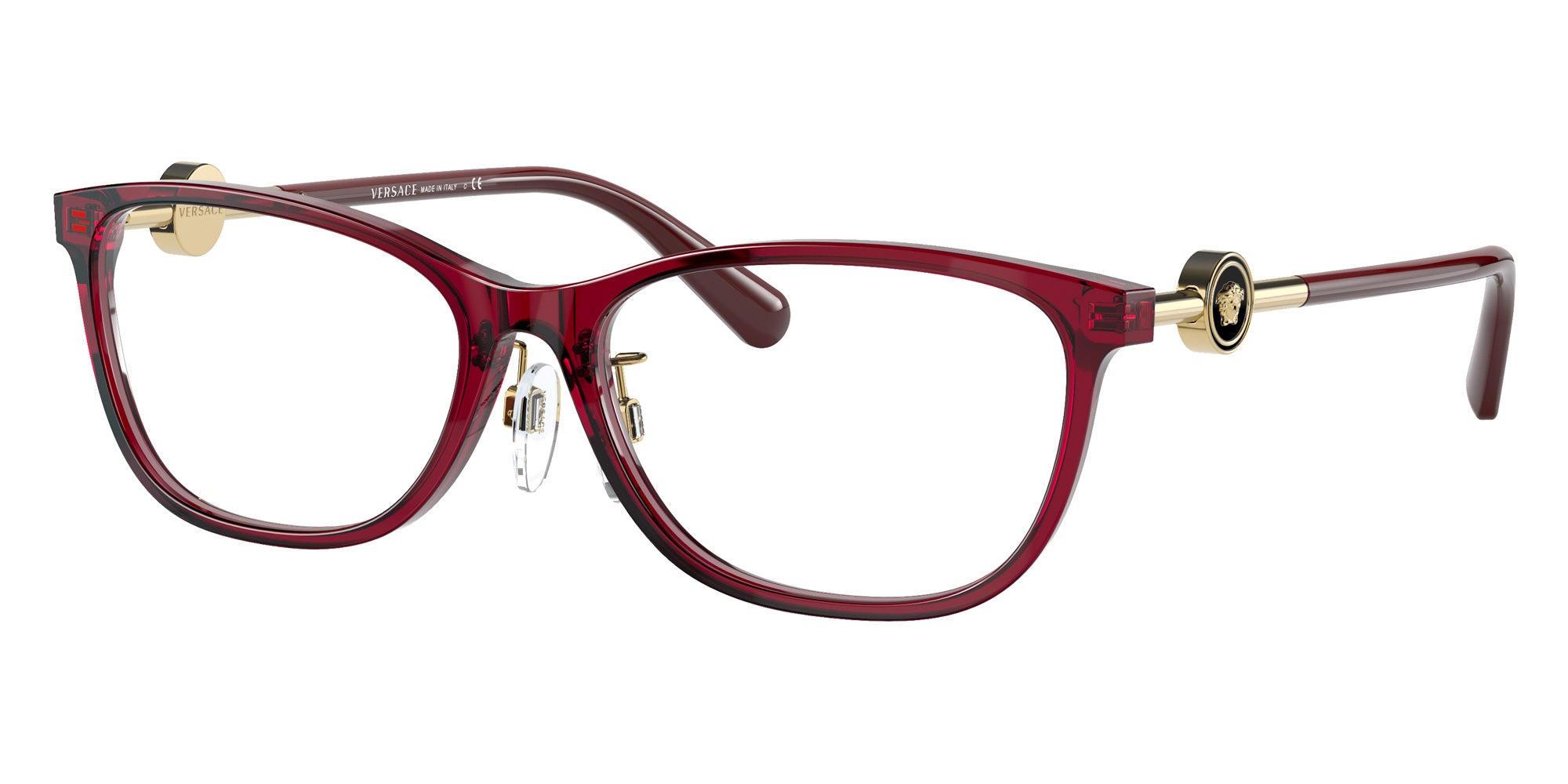 VERSACE VE3297D 388 55 - Transparent Red #id:ve3297d388_s:100105