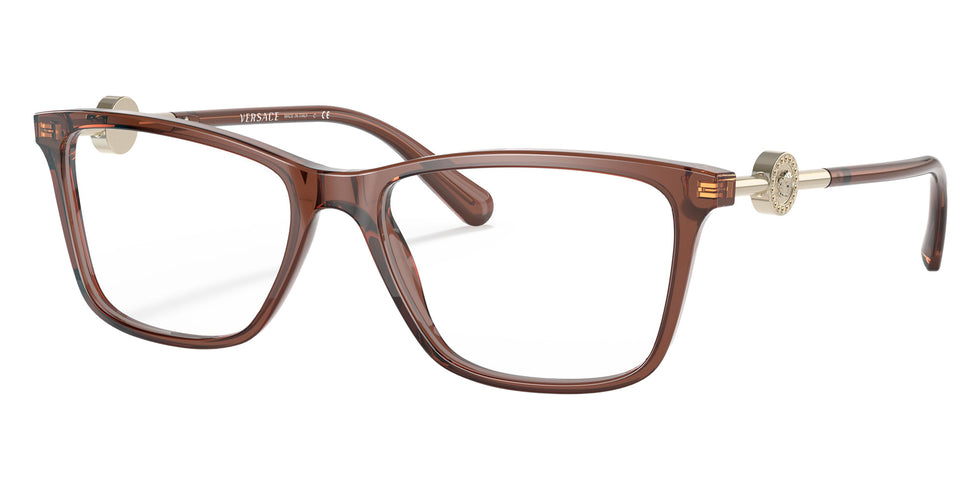 VERSACE VE3299B 5324 53 - Transparent Brown #id:ve3299b5324_s:100105