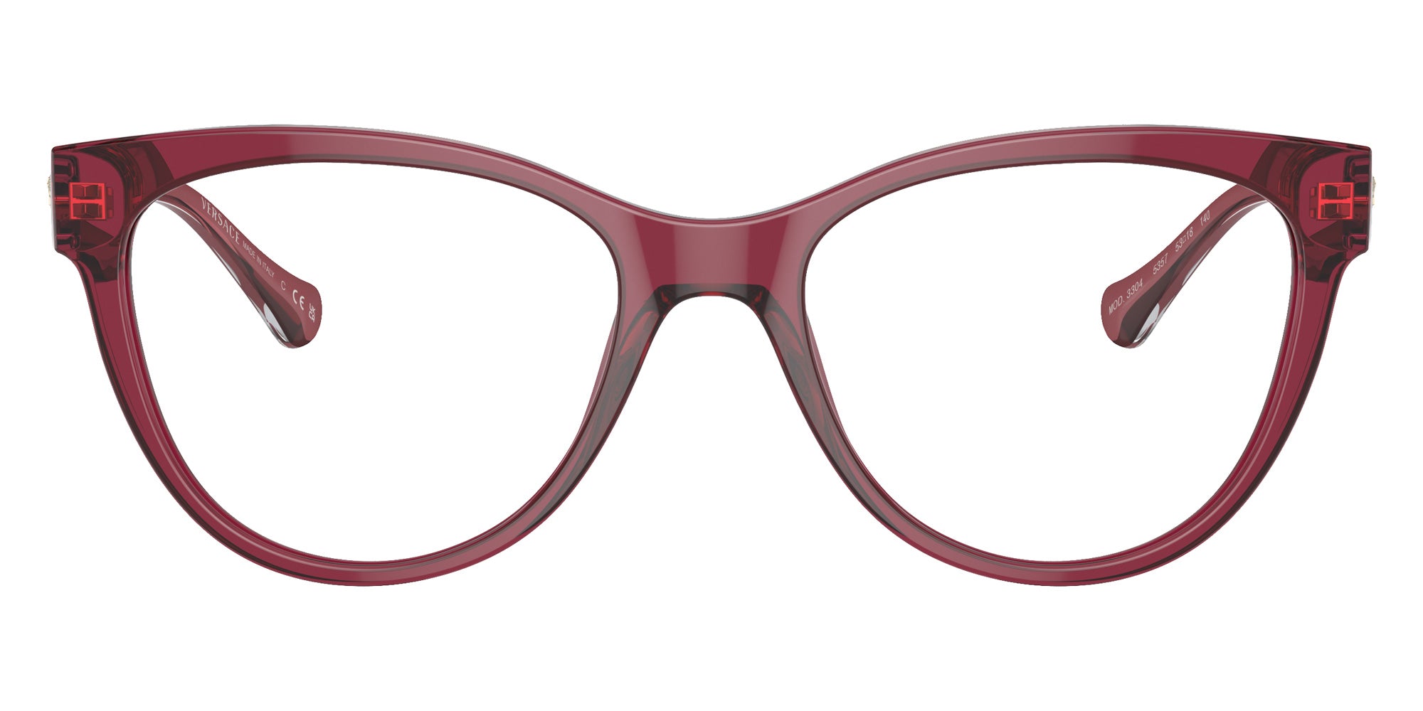 Versace VE3304 5357 51 - Transparent Red #id:ve33045357_s:100100