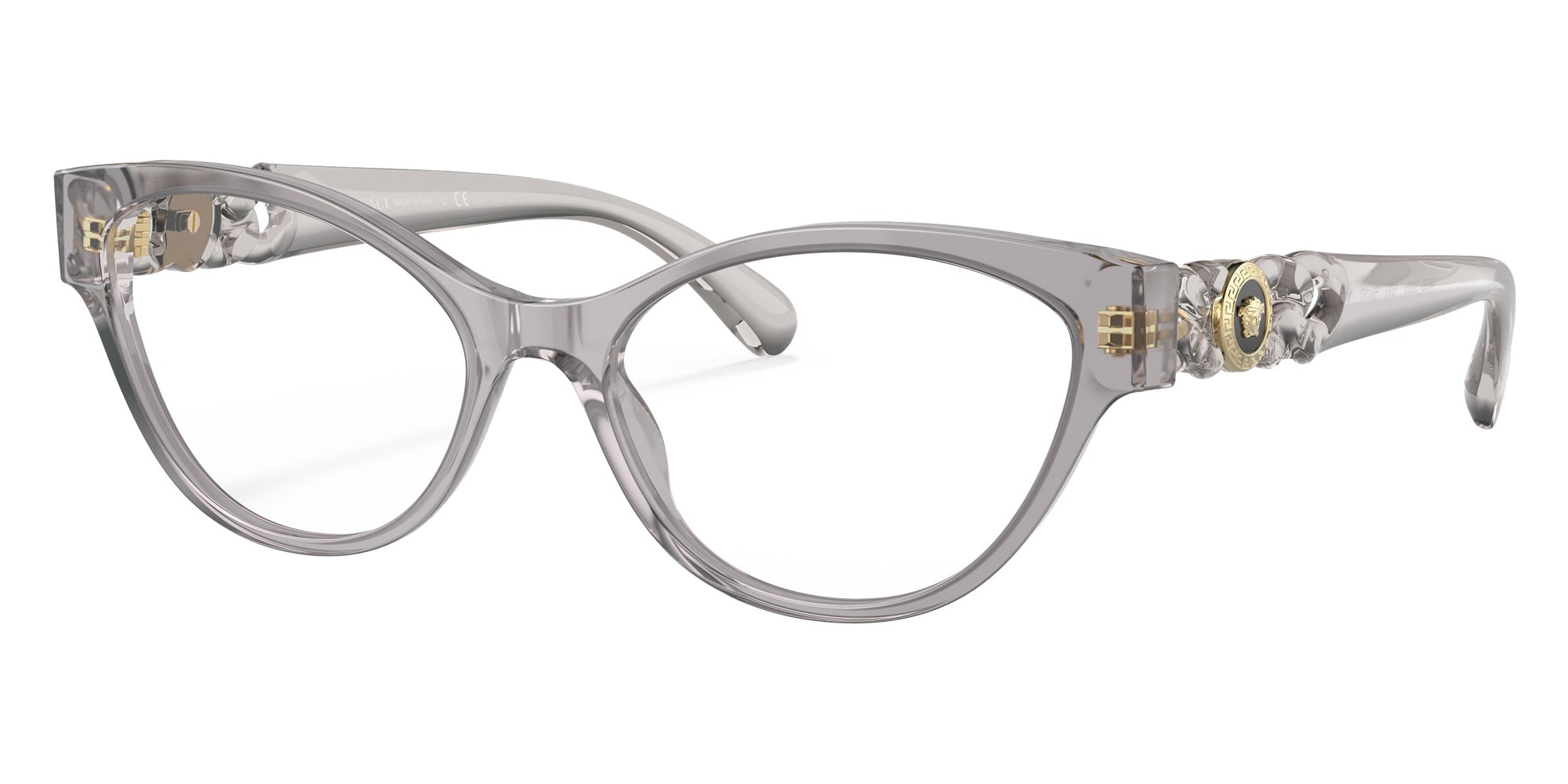 VERSACE VE3305 593 55 - Transparent Gray #id:ve3305593_s:100105