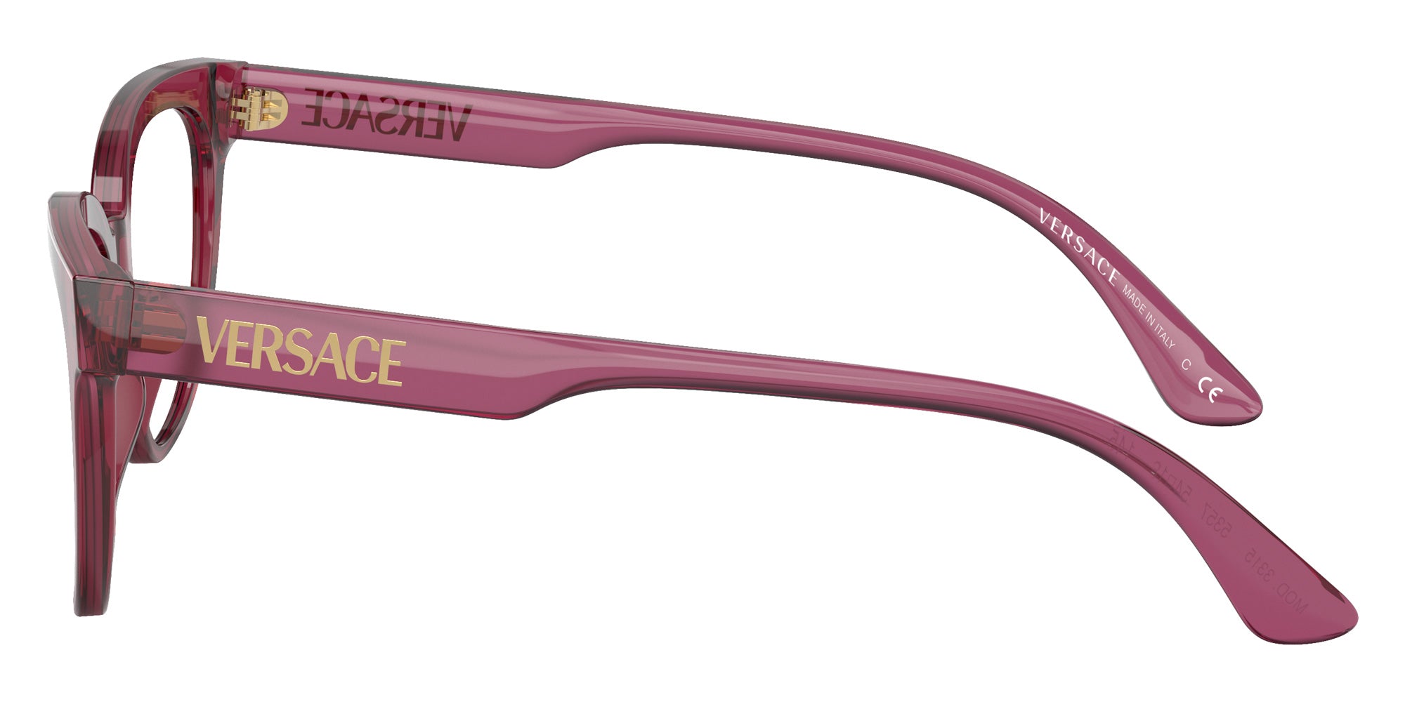 VERSACE VE3315 5357 54 - Transparent Red #id:ve33155357_s:100110
