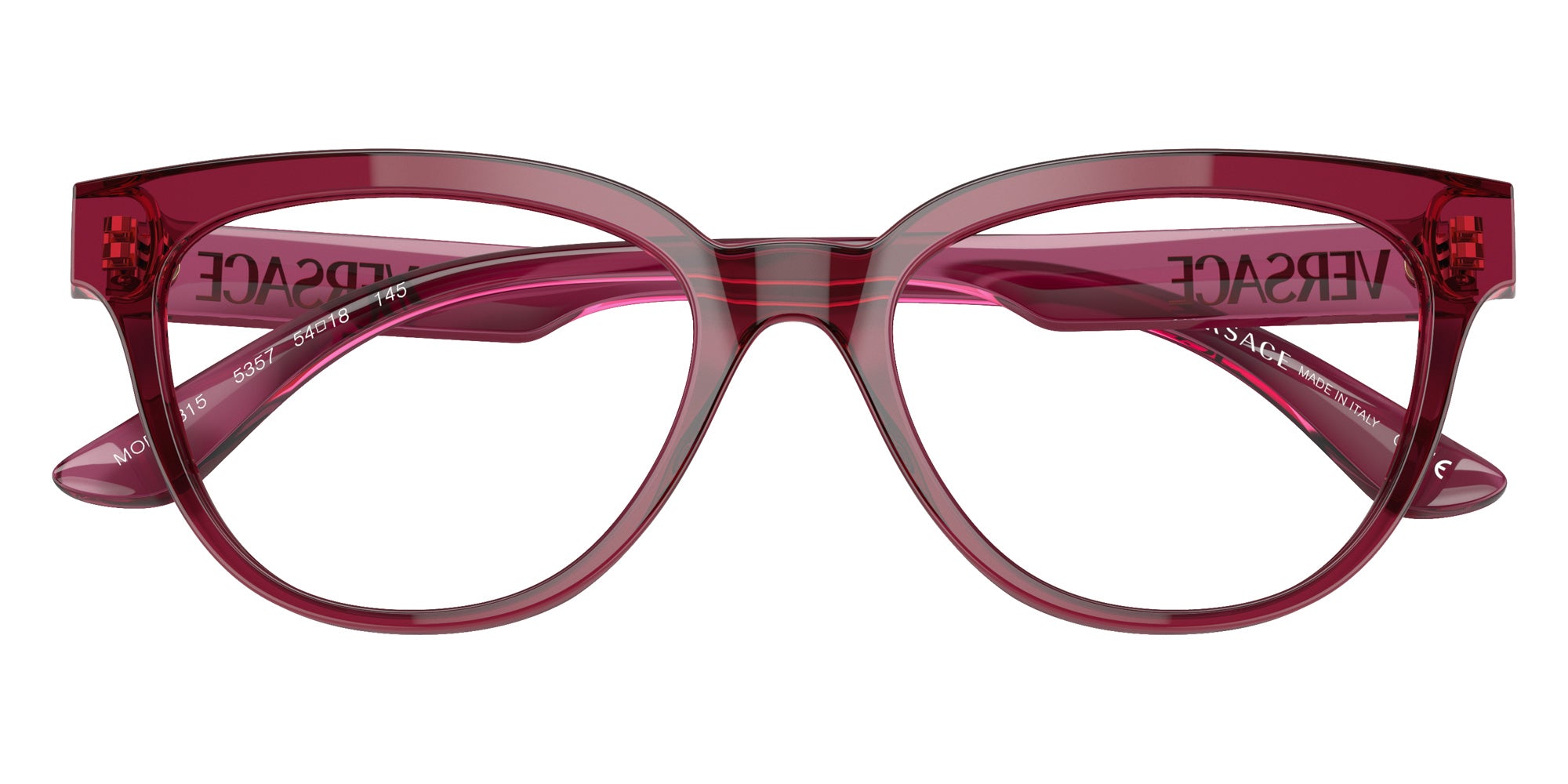 VERSACE VE3315 5357 54 - Transparent Red #id:ve33155357_s:100120