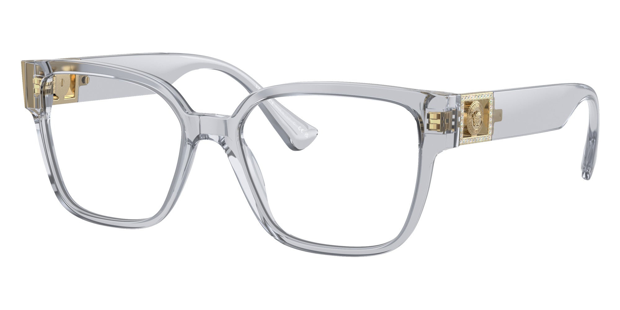 Versace VE3329B 5305 52 - Transparent Gray #id:ve3329b5305_s:100105
