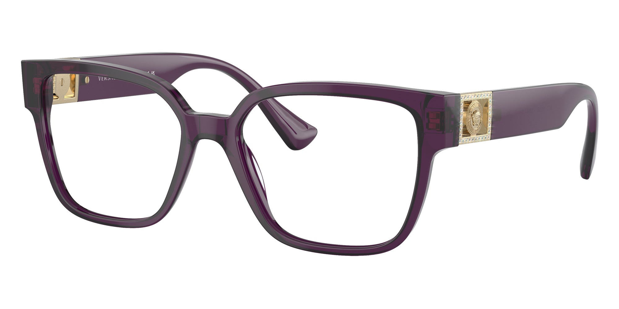 VERSACE VE3329B 5384 52 - Transparent Plum #id:ve3329b5384_s:100105