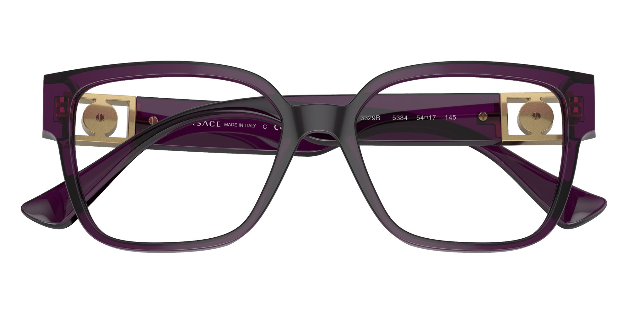 VERSACE VE3329B 5384 52 - Transparent Plum #id:ve3329b5384_s:100120