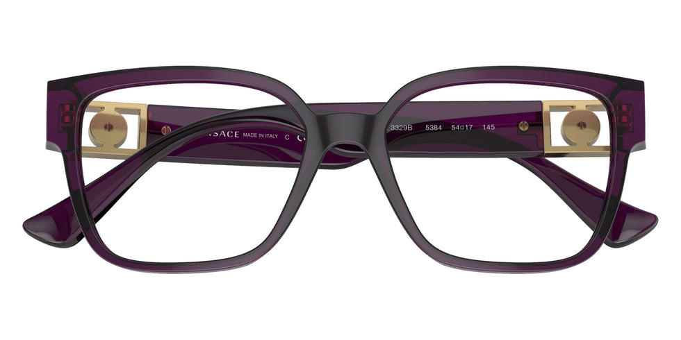 VERSACE VE3329B 5384 52 - Transparent Plum #id:ve3329b5384_s:100120