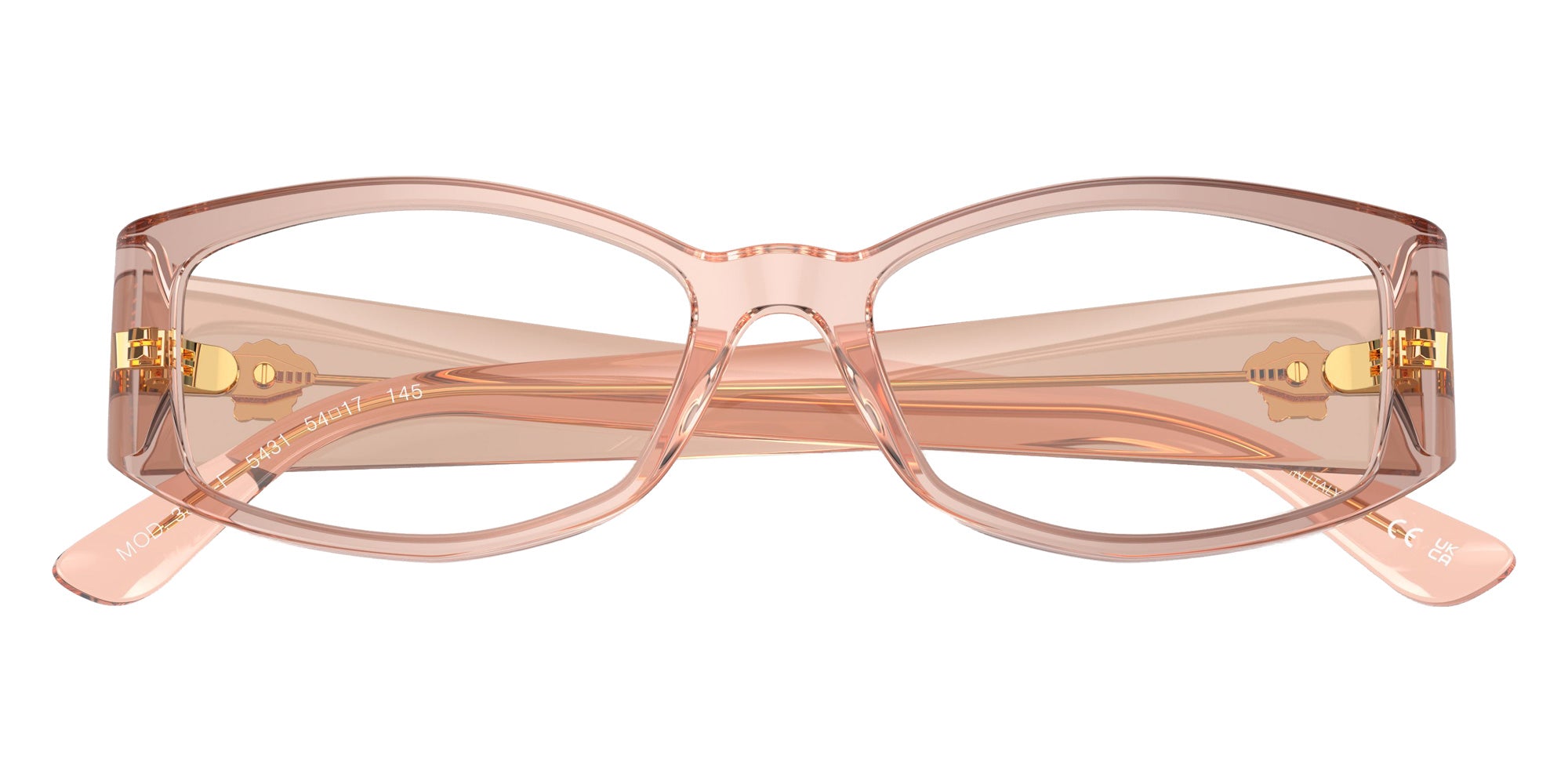 VERSACE VE3343F 5431 54 - Peach Gradient Beige #id:ve3343f5431_s:100120