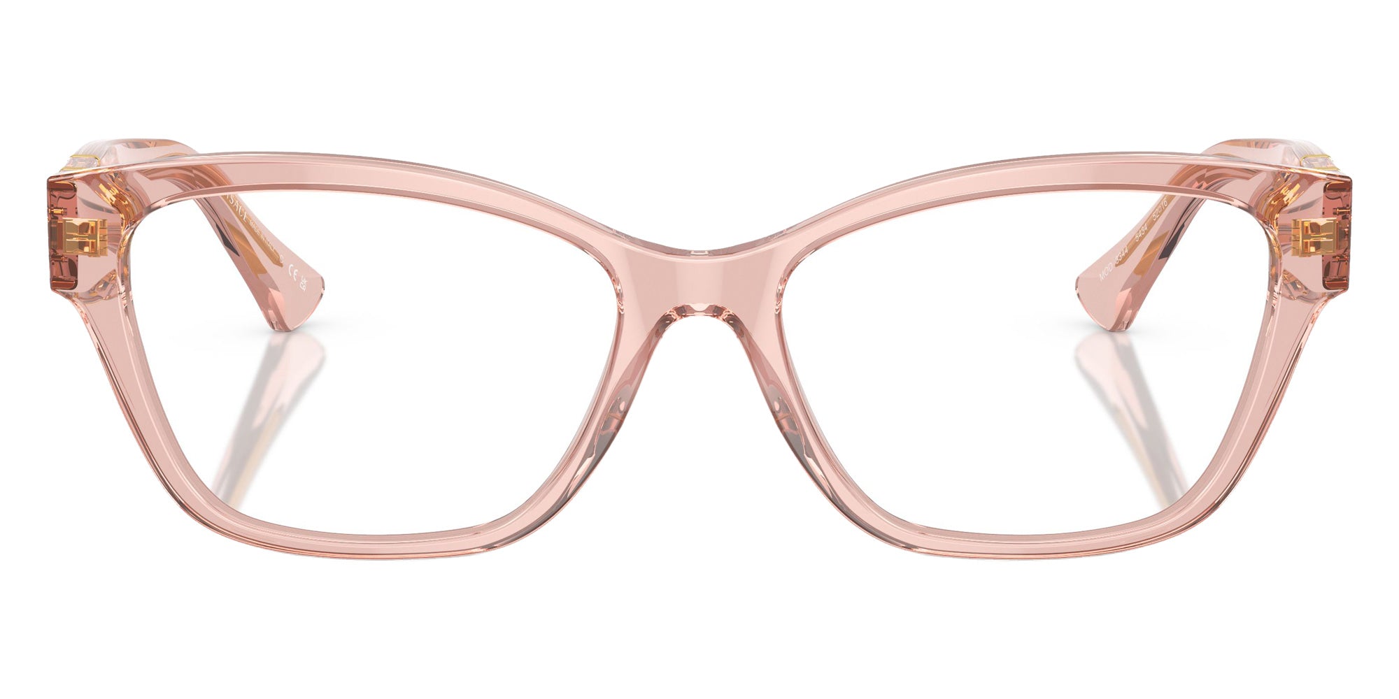 VERSACE VE3344 5434 52 - Brown Transparent #id:ve33445434_s:100100
