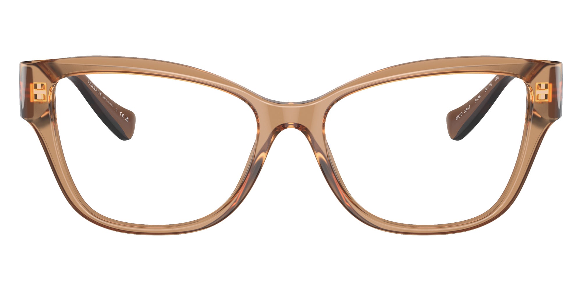 Versace VE3347 5436 52 - Brown Transparent #id:ve33475436_s:100100