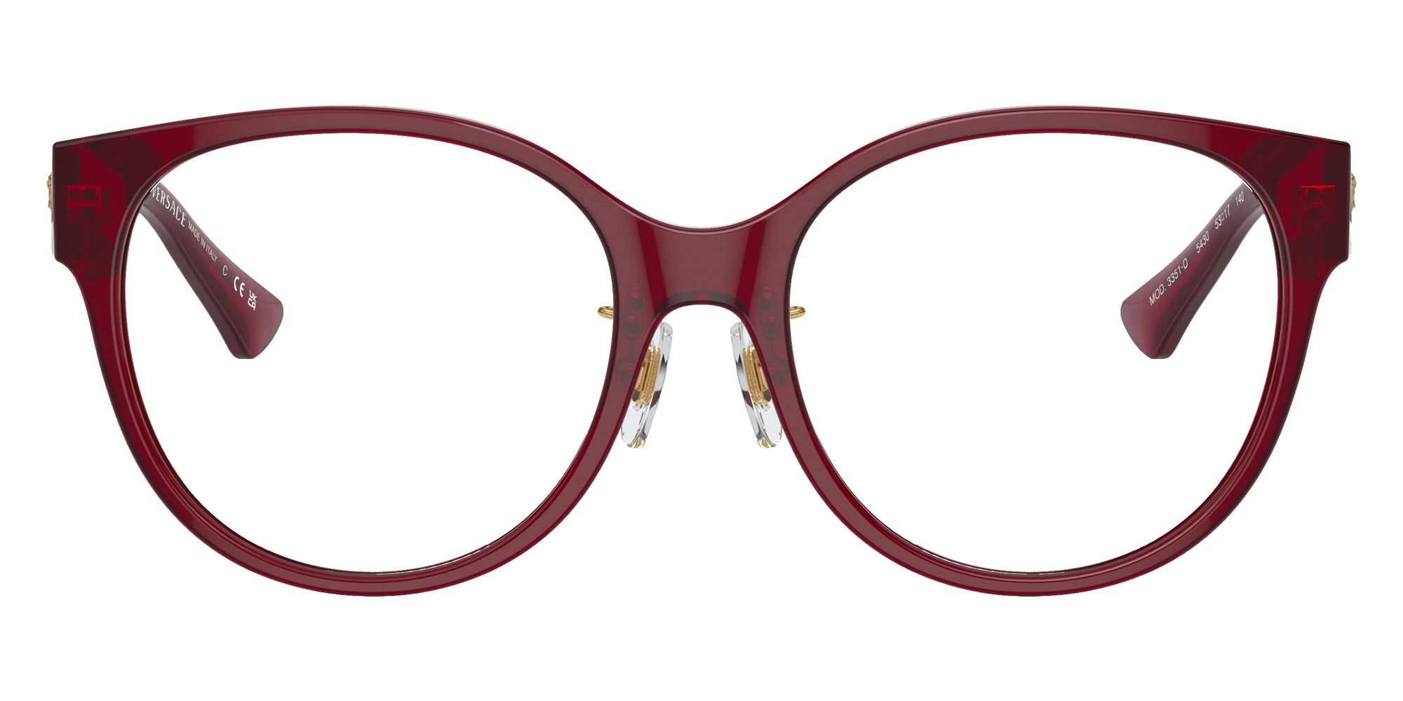 Versace VE3351D 5430 53 - Transparent Bordeaux #id:ve3351d5430_s:100100