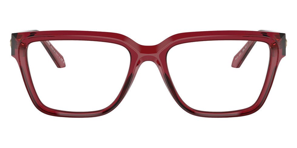 VERSACE VE3357 388 53 - Red Transparent #id:ve3357388_s:100100