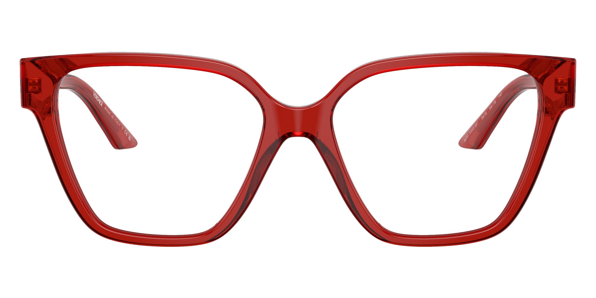Versace VE3358BF 5476 54 - Transparent Red #id:ve3358bf5476_s:100100