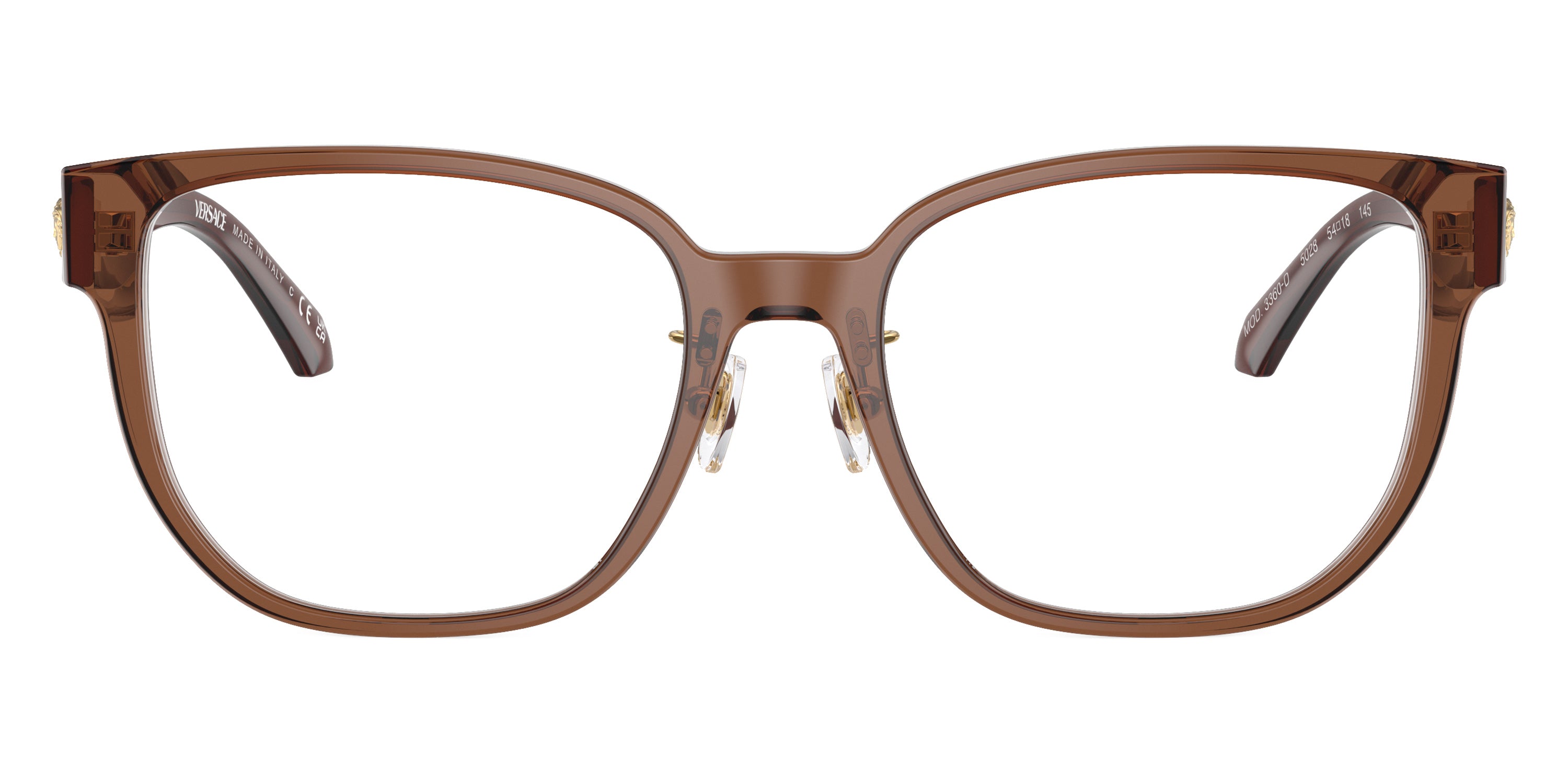 VERSACE VE3360D 5028 54 - Transparent Dark Brown