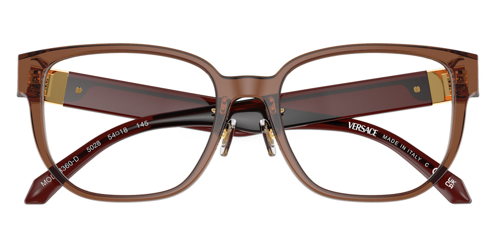 VERSACE VE3360D 5028 54 - Transparent Dark Brown