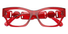VERSACE VE3367U 5495 54 - Red Transparent #id:ve3367u5495_s:100120