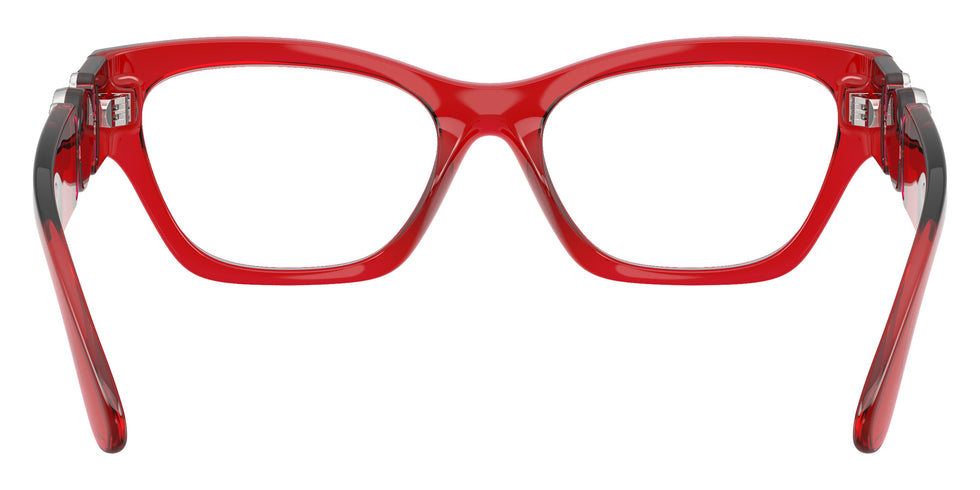 VERSACE VE3367U 5495 54 - Red Transparent #id:ve3367u5495_s:100115