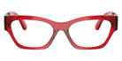 VERSACE VE3367U 5495 54 - Red Transparent #id:ve3367u5495_s:100100