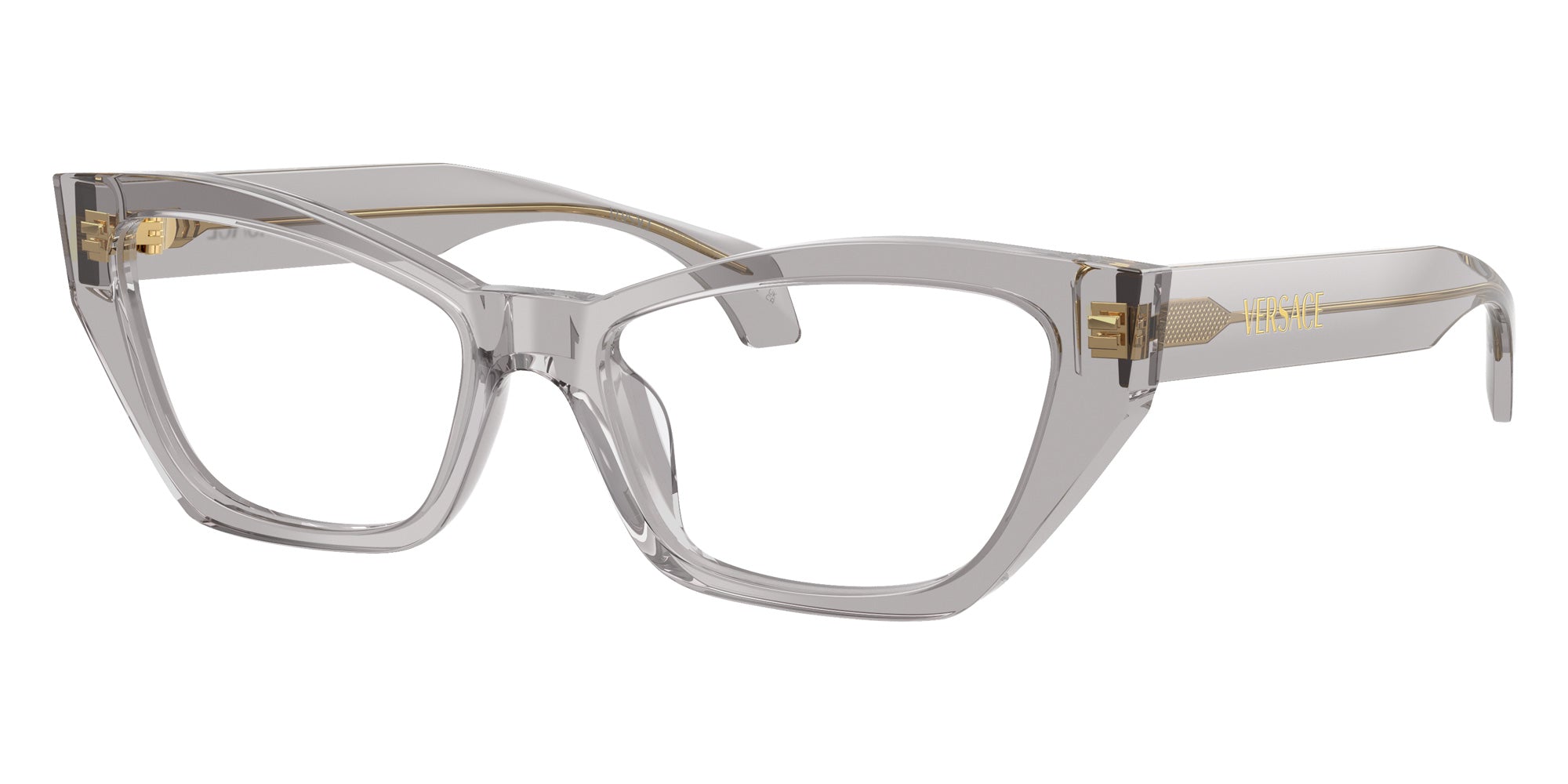 VERSACE VE3373U 593 52 - Light Transparent Gray #id:ve3373u593_s:100105